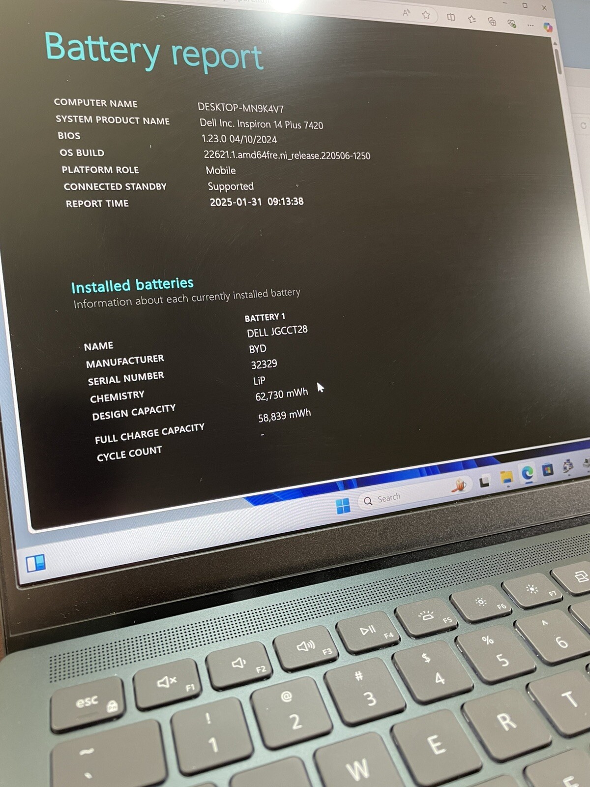 Dell Inspiron 14 7420 Plus i7-12700H 8GB RAM DDR5 256Gb NVMe Great Condition