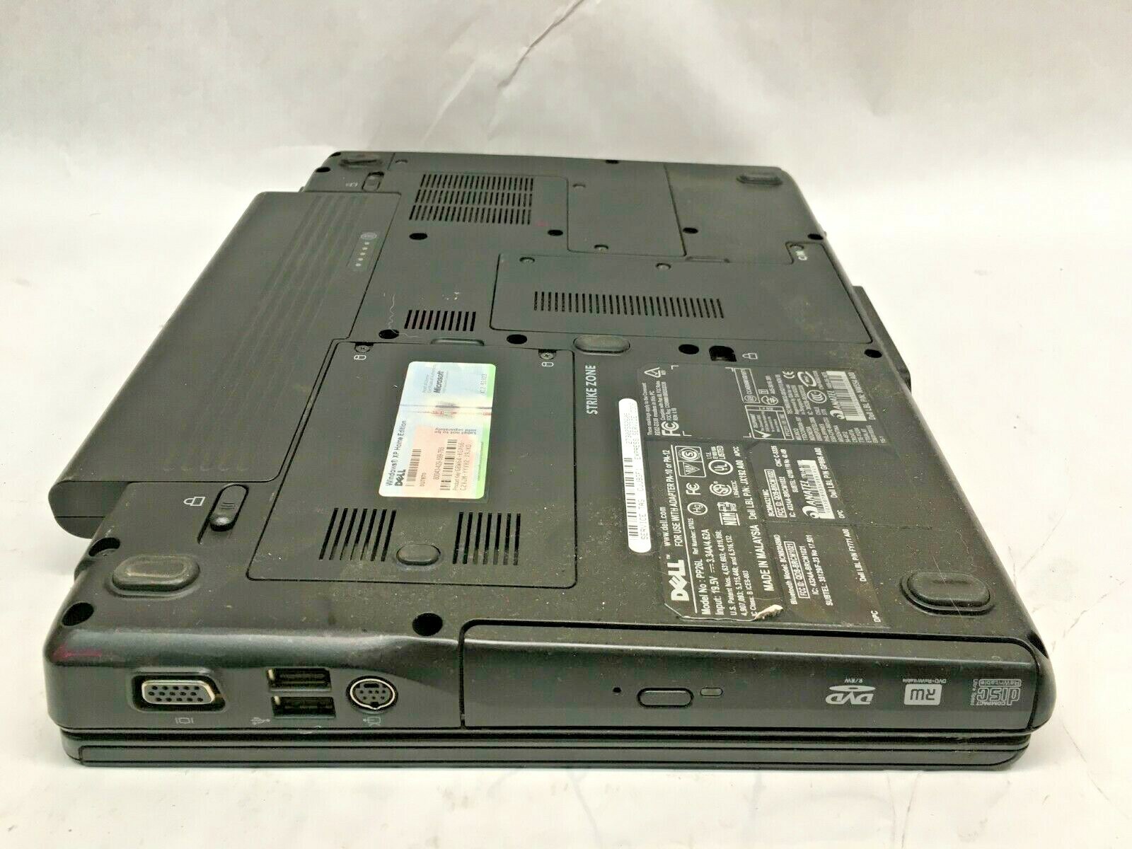 Dell Vostro 1400 14″ Laptop For Parts Boots Bad LCD Screen NO HDD/RAM/Charger JR