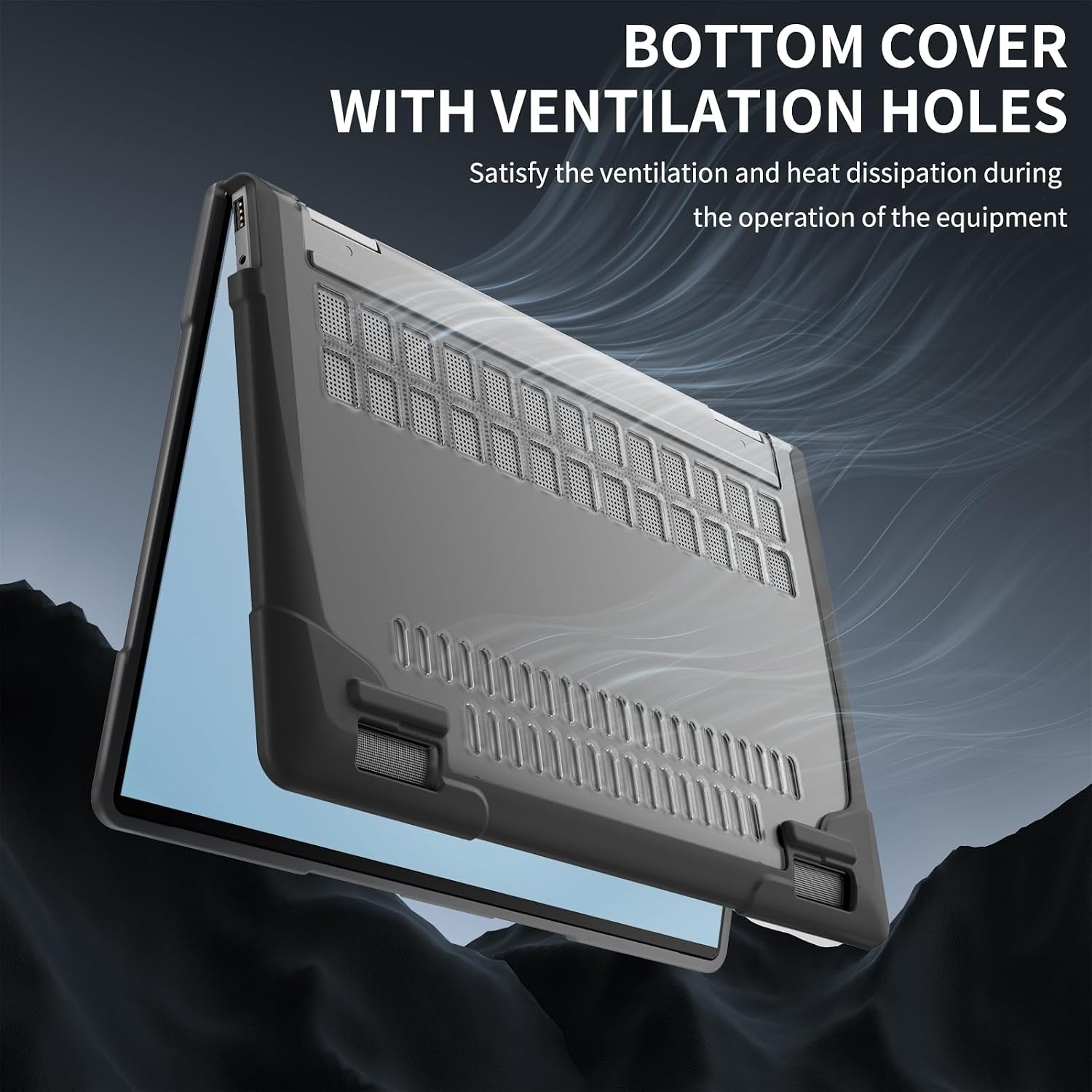 Durable Shockproof Case for 14″ HP Envy X360 2-in-1 Touch-Screen Laptop 2024