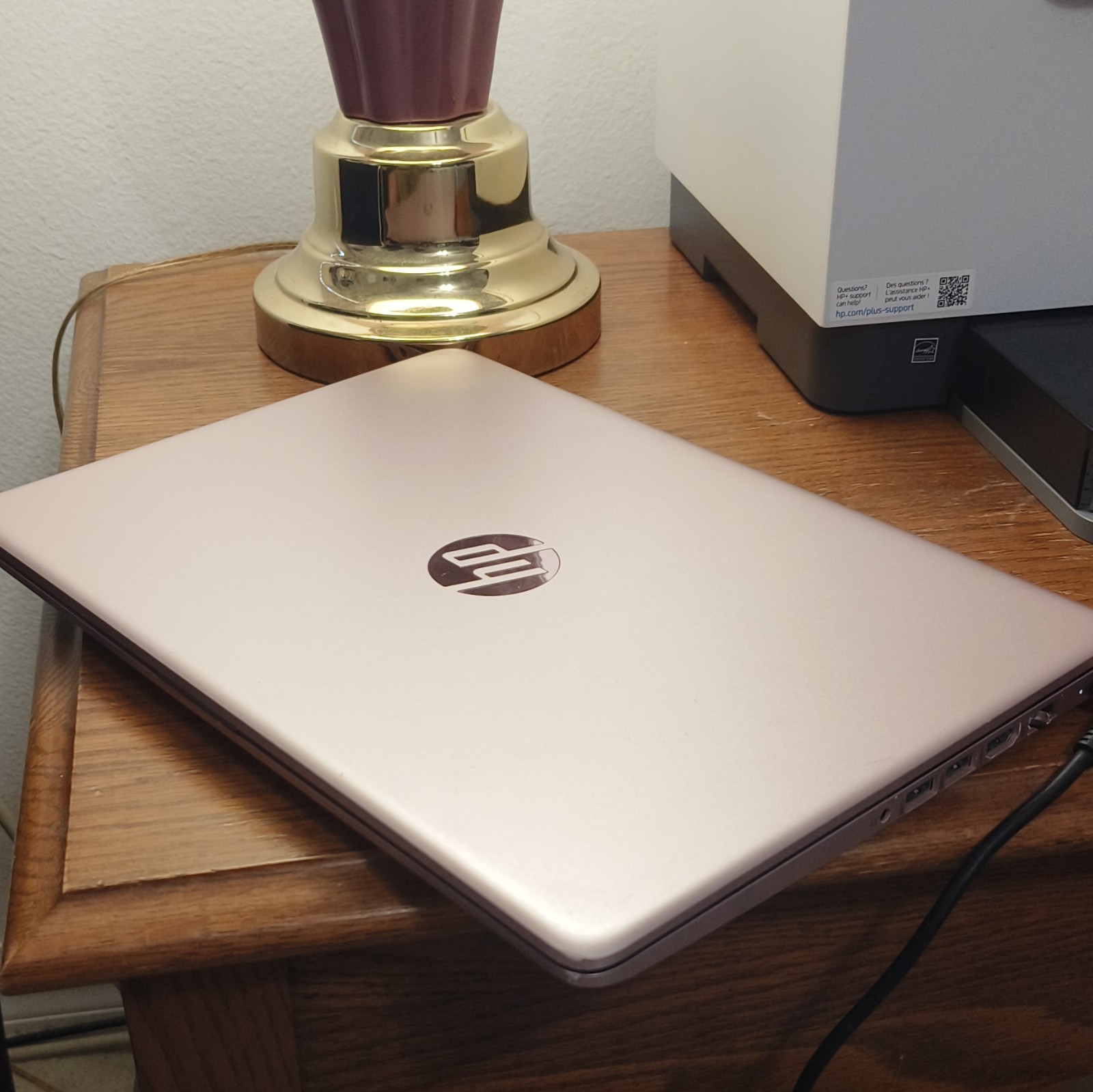 HP 14inch Intel Celeron N4120 4GB RAM 64GB Storage Windows 11 Laptop, Rose Gold