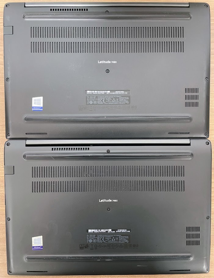 LOT 2 Dell Latitude 7490 14” 1080p FHD i7-8650U 1.90GHz 8gb RAM 256gb SSD READ!