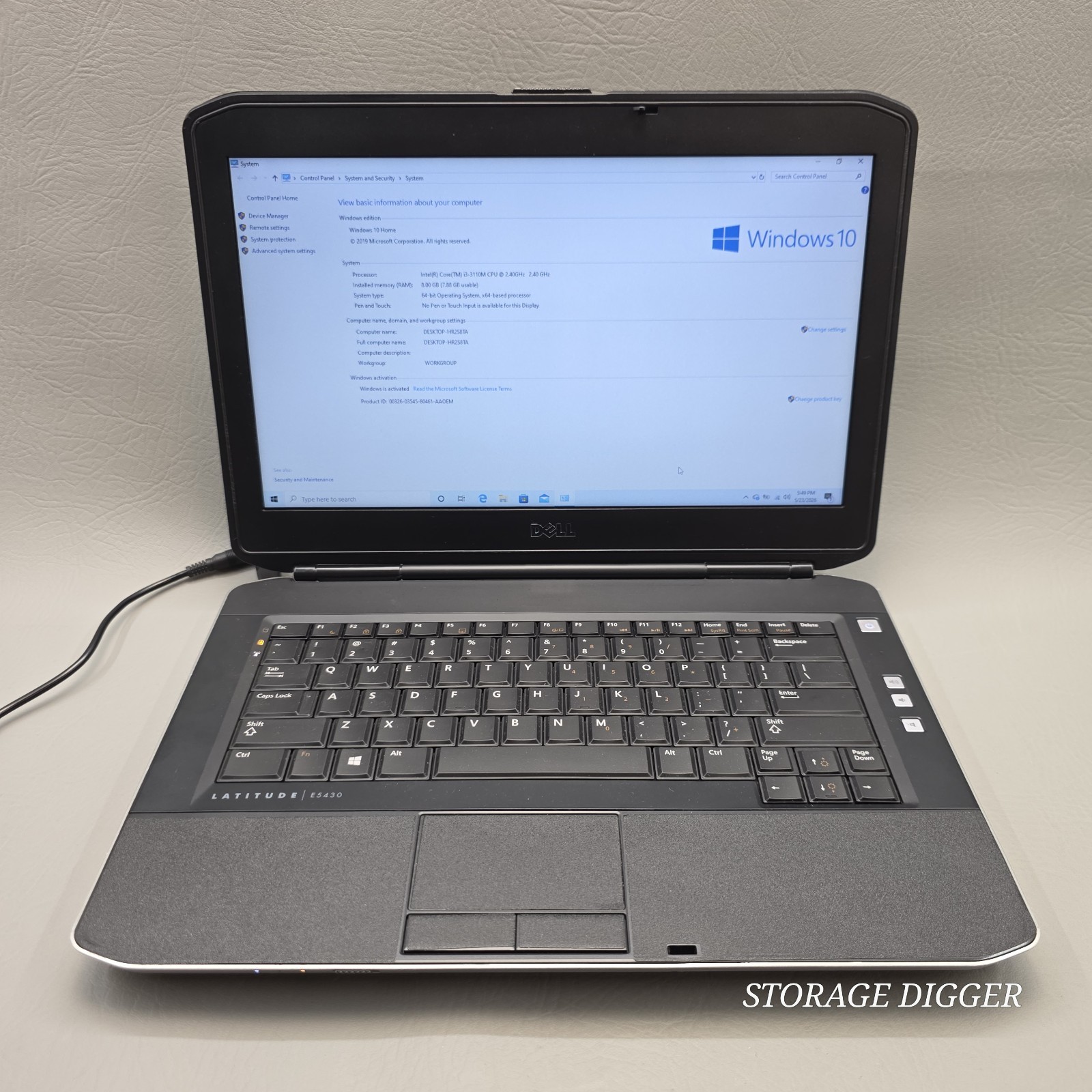 Dell Latitude E5430 14″ Win 10 Intel i3 8GB RAM 500GB DVD HDMI Laptop