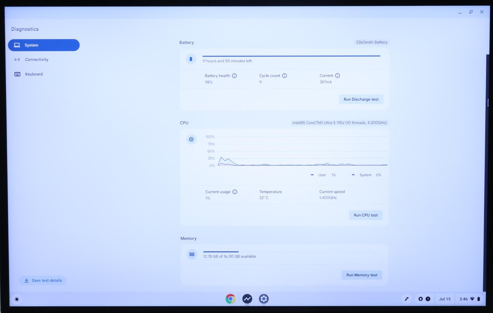 Asus Expertbook CX5403CM Chromebook Plus Core Ultra 5 115U 16GB 256GB 14″