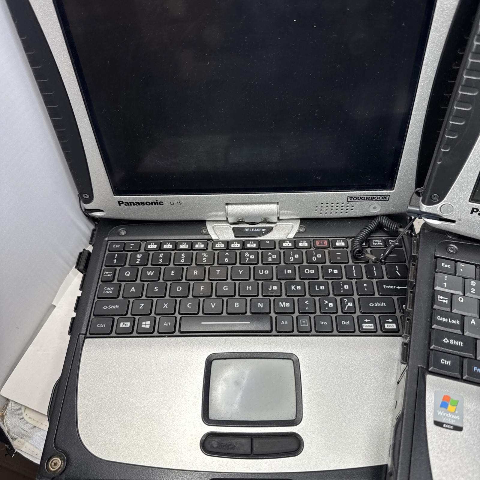 Lot of 5 Panasonic Toughbook CF-19 – UNTESTED- For Parts Unit AS IS