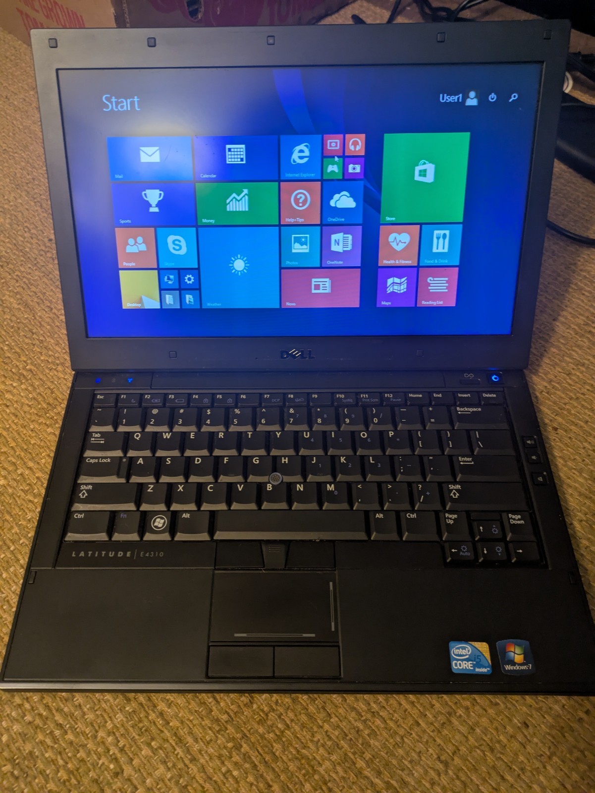 13.3″ Dell Laptop E4310 Vintage i5 2.7ghz 4gb 160gb DVD+ Power AC Adapter -WORKS