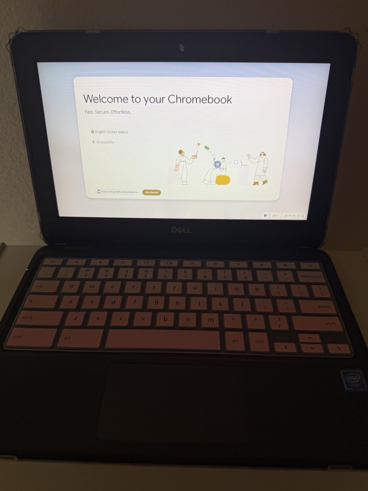 Dell Chromebook 3100 11.6” (32GB eMMC Intel Celeron N4020 1.1GHz 4GB RAM) Touch