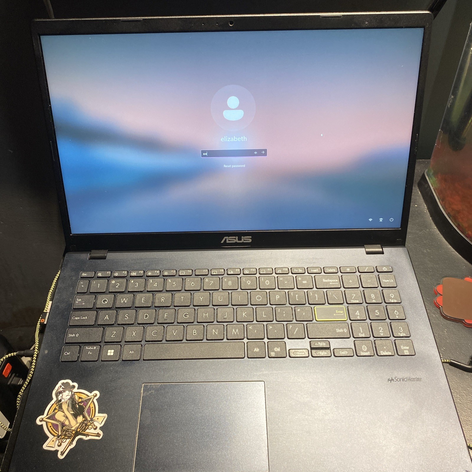 ASUS vivobook Laptop Intel Celeron 4GB RAM 128GB SSD Windows 10 Black