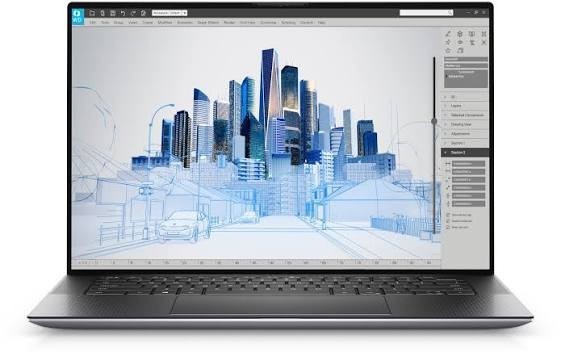Dell Precision 5560 Xeon W-11955M 16GB 256GB SSD RTX A2000 Win 11 Pro N4