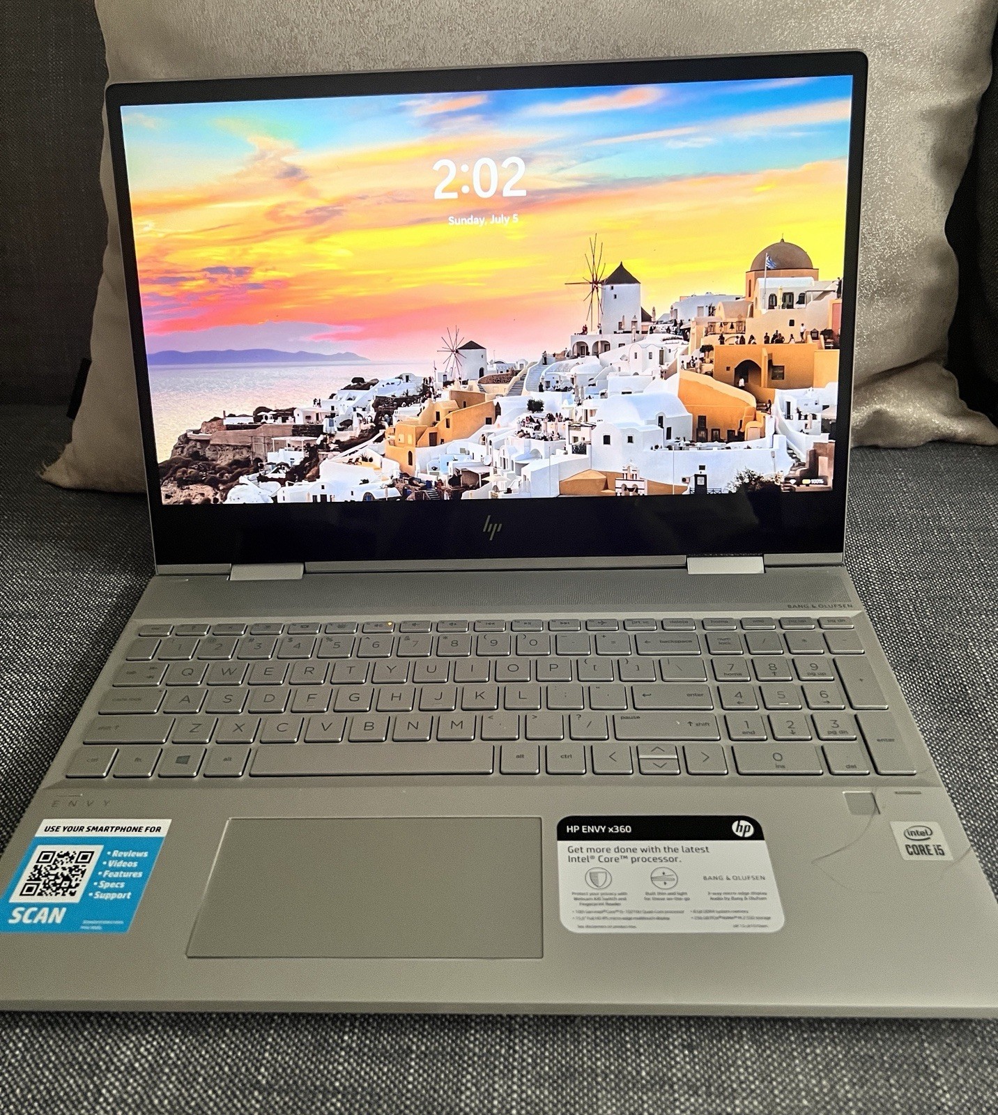 HP ENVY x360 15m-DR1070WM 15.6″ TOUCHSCREEN Laptop Intel Core i5, 256GB SSD, W11