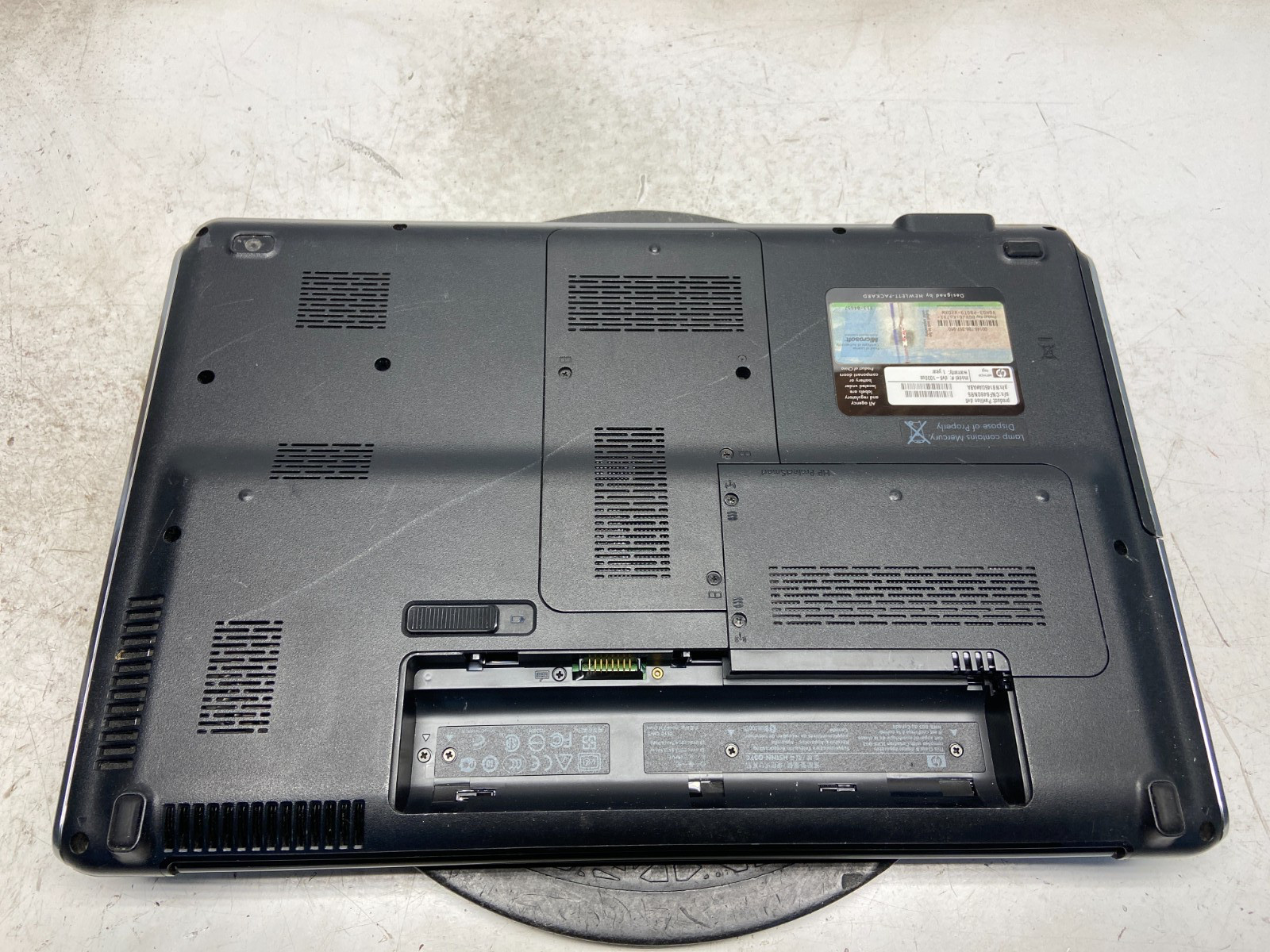 HP Pavilion DV6-1030US Intel Core 2 Duo T6400 2GHz 4 GB NO HDD