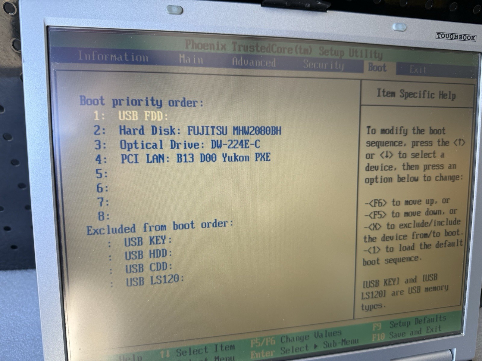Panasonic CF-74 Toughbook Intel Core 2 Duo 2GB RAM 80GB HDD No OS 12640 Hours