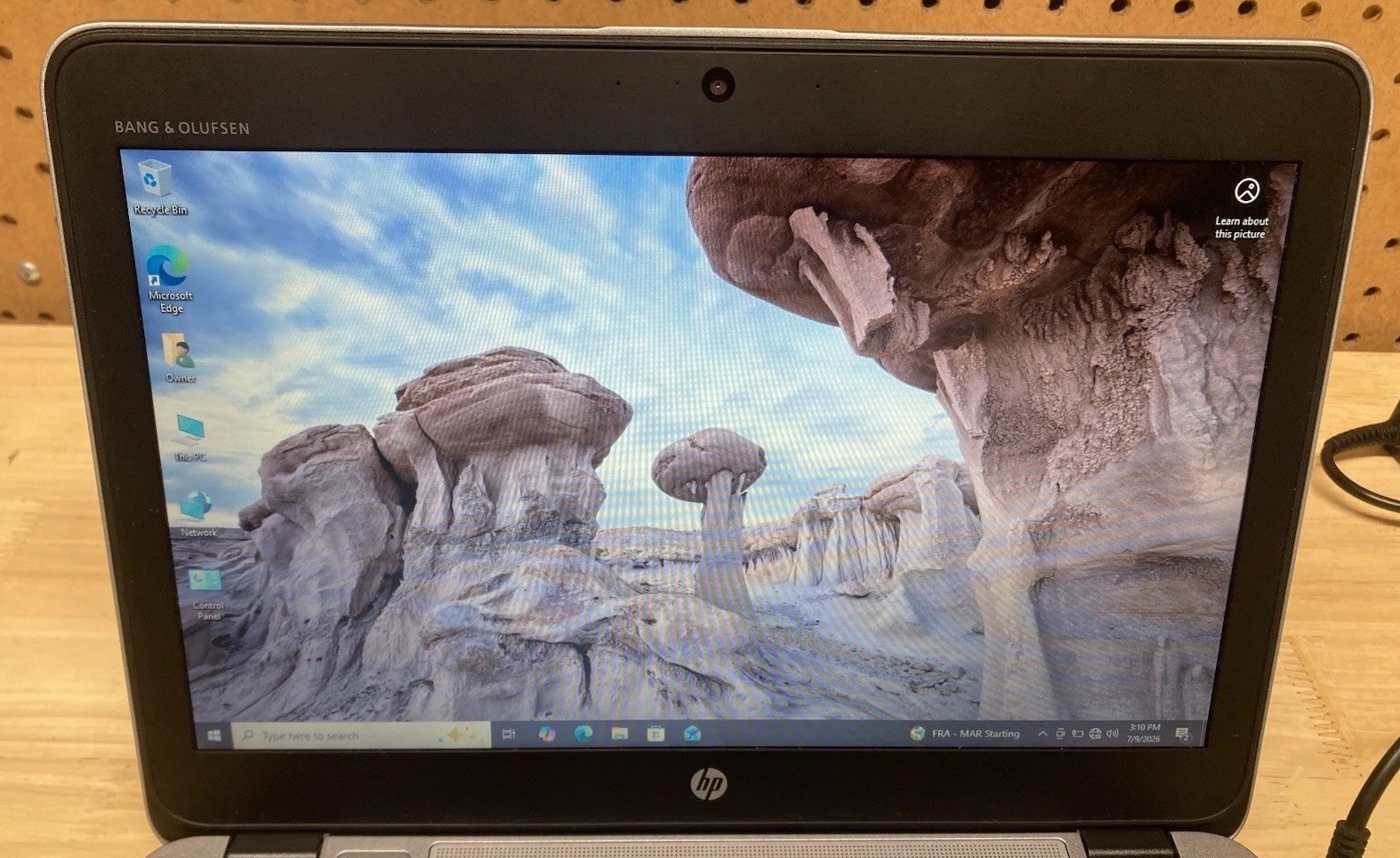 HP Elitebook 820 G3 12.5” 2.GHz i5-6200U 4GB Ram Win 10 PRO NO BATTERY 500GB HD