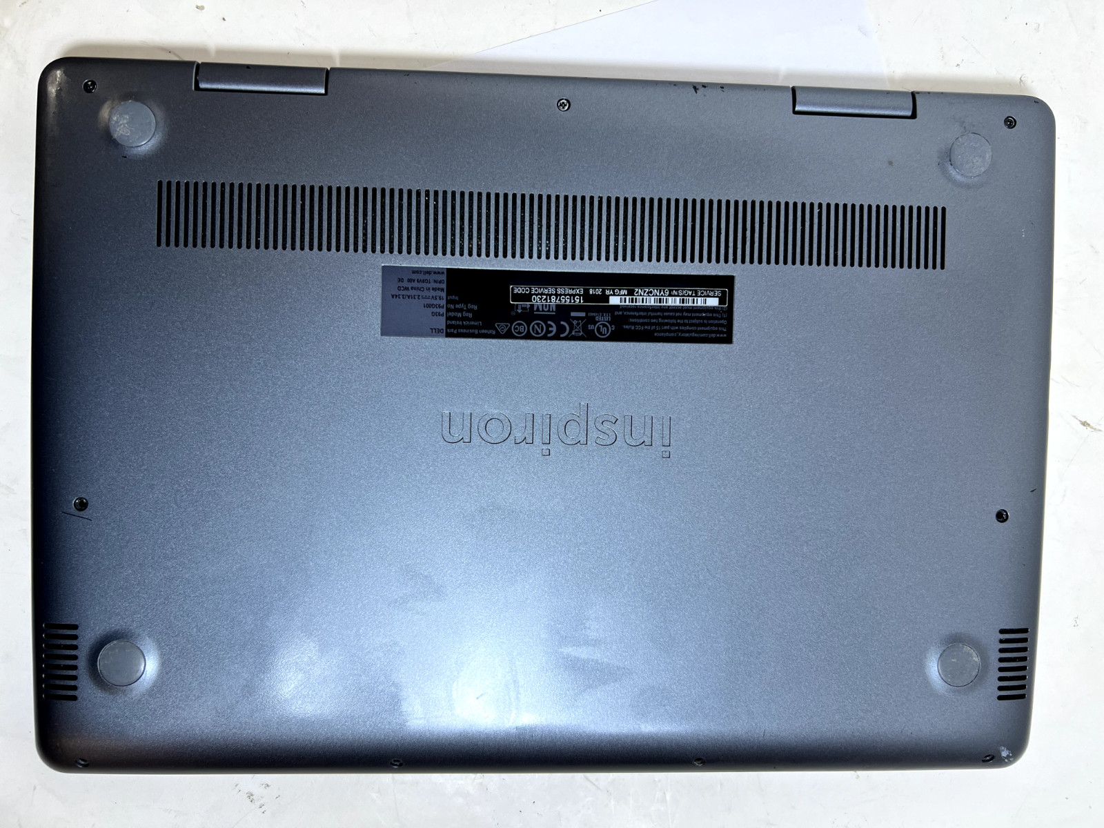 Dell Inspiron 5481 2-in-1 Laptop i3-8145U 2.10GHz 4GB RAM 256GB SSD W11H Touch!!