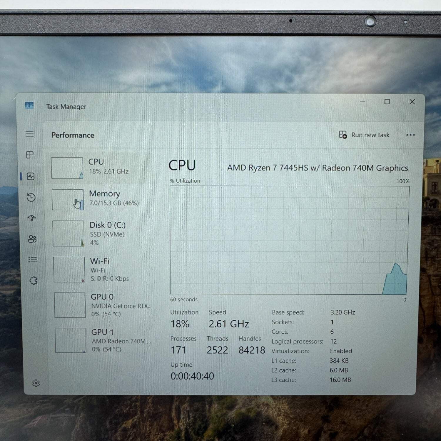 HP Victus 15-FB3093DX 15.6″ Ryzen 7 7445HS 3.2GHz 16GB RAM 512GB SSD