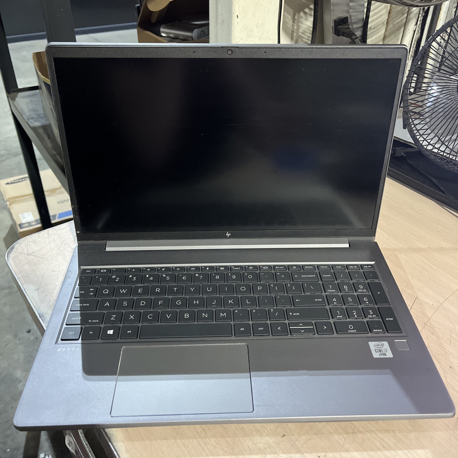 HP ZBOOK POWER G7 MOBILE INTEL CORE I7-10850H 2.70GHZ 8GB RAM NO HD