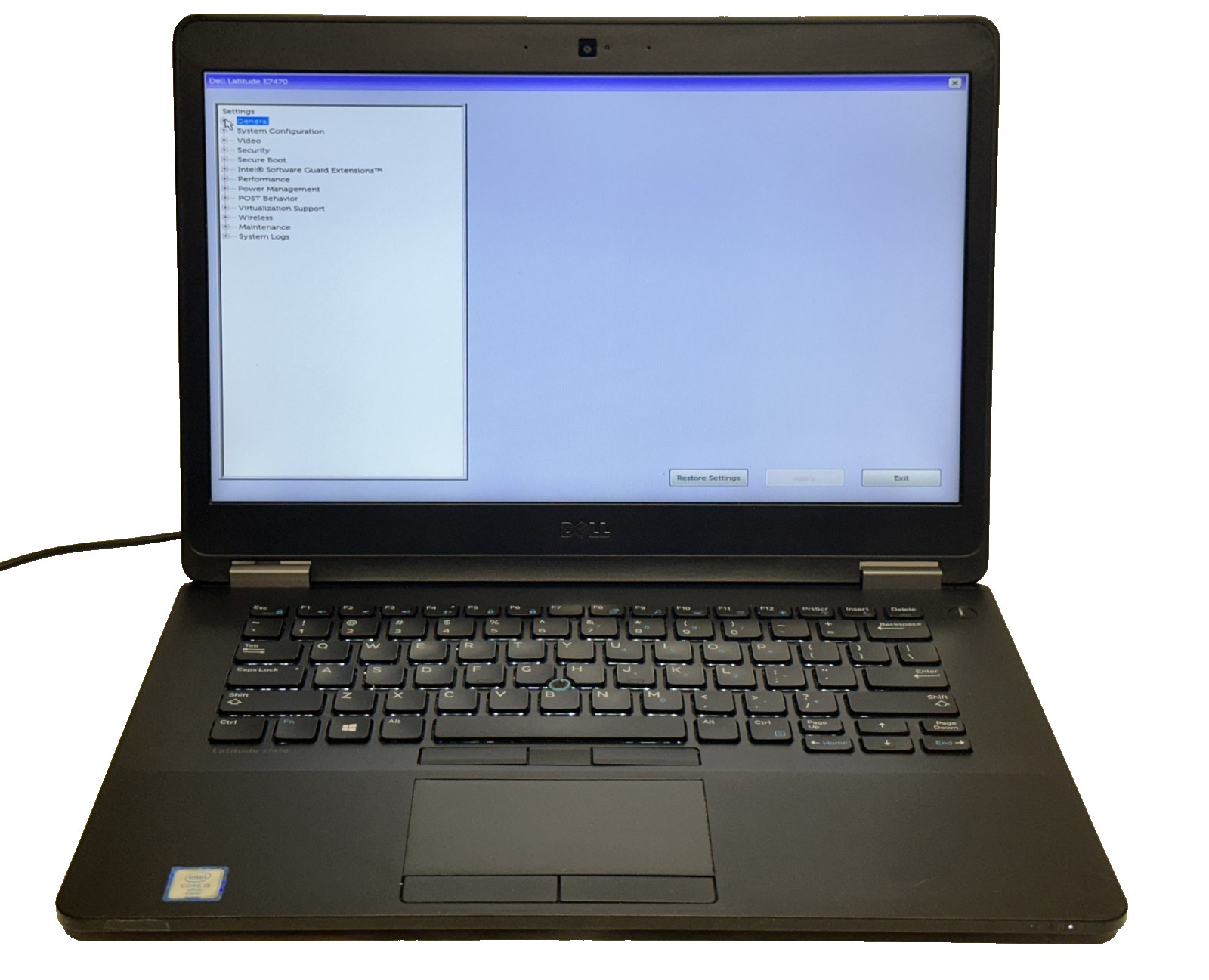Dell Latitude E7450 14” i5-6300U 2.4GHz | NO RAM, SSD, Battery, AC | ✅BIOS