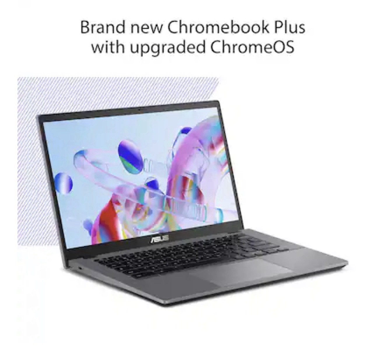 ASUS – CX34 14″ FHD Chromebook Plus Laptop with Google Al – Intel Core i5