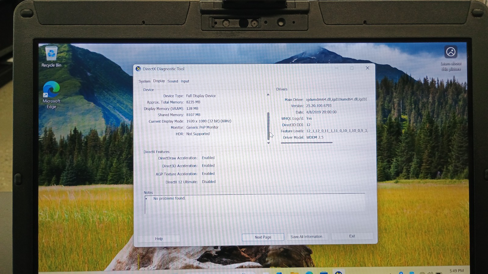 Panasonic Toughbook FZ-55 i7-8665U 1.90Ghz – 16GB RAM – 512GB SSD – Touch
