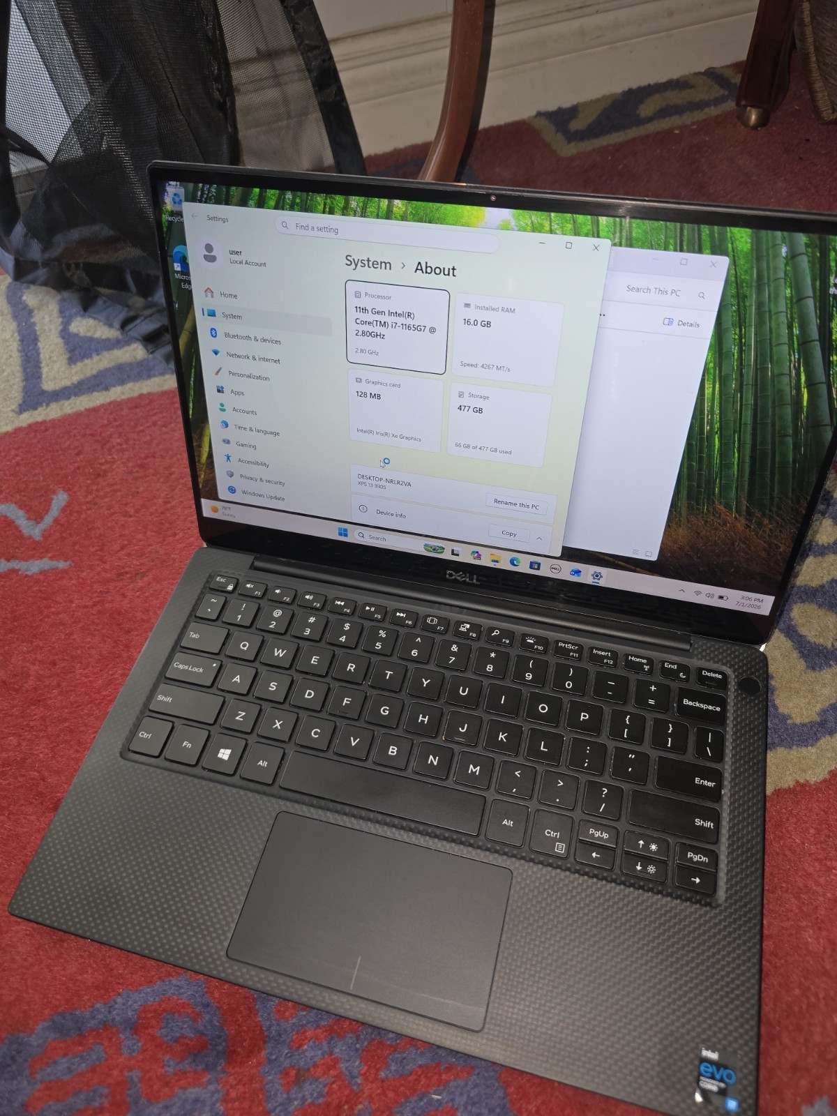 Dell XPS 13 9305 i7 11th Gen Touchscreen 16gb Ram 512gb Ssd Win11Pro W/CHARGER