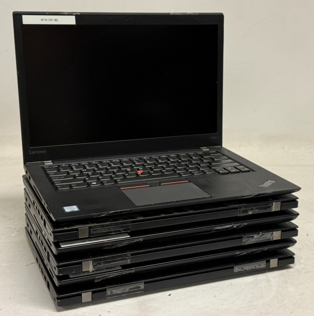 Lenovo ThinkPad T460s 14″ (i5 6th Gen – 8GB RAM – NO OS/HDD) – Lot of 6