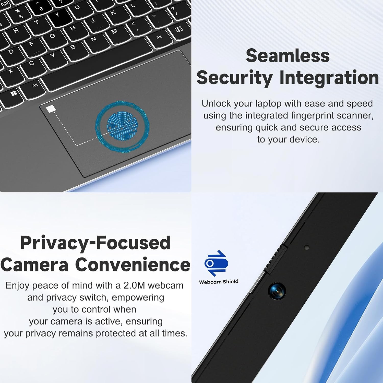 NIMO 15.6″ IPS FHD Student Laptop Intel i3-1215U Up to 4.4 GHz 8GB RAM 128GB SSD