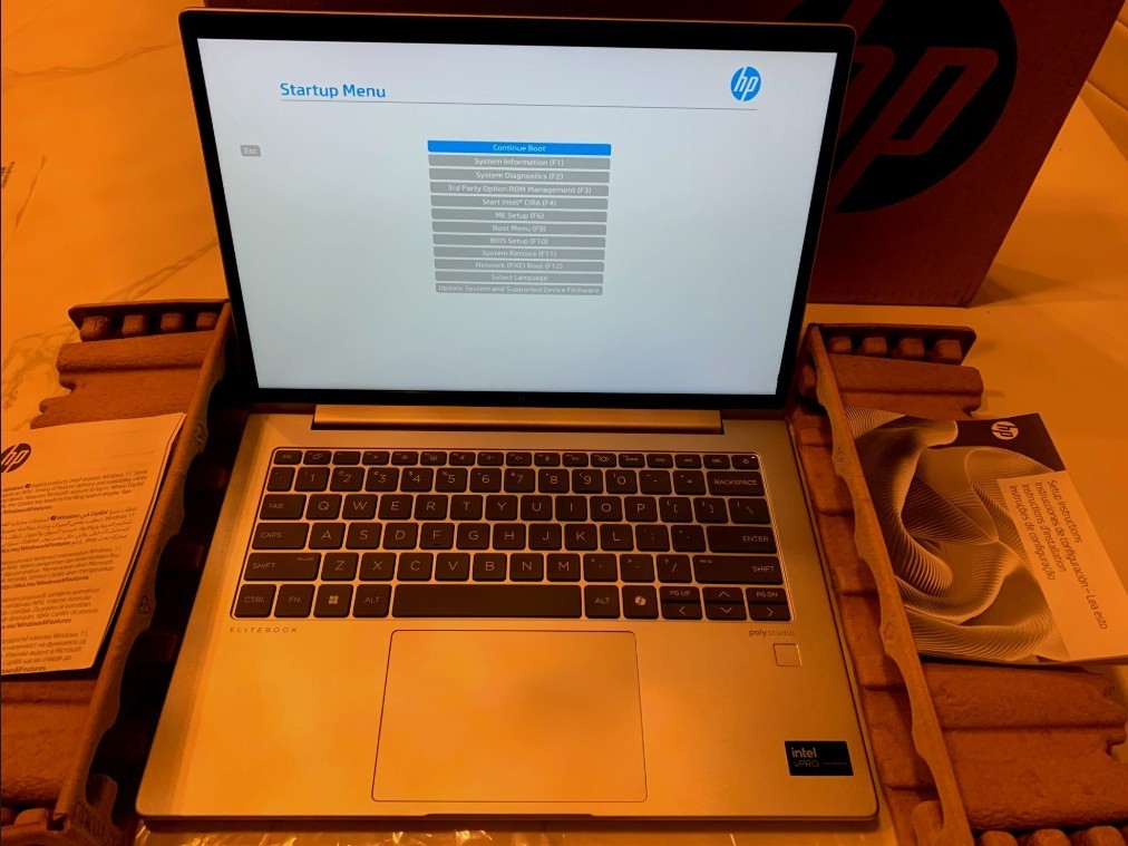 HP ELITEBOOK 640 G11 INTEL CORE ULTRA 7 165U 16GB DDR5 512GB NO OS INSTALLED!!!