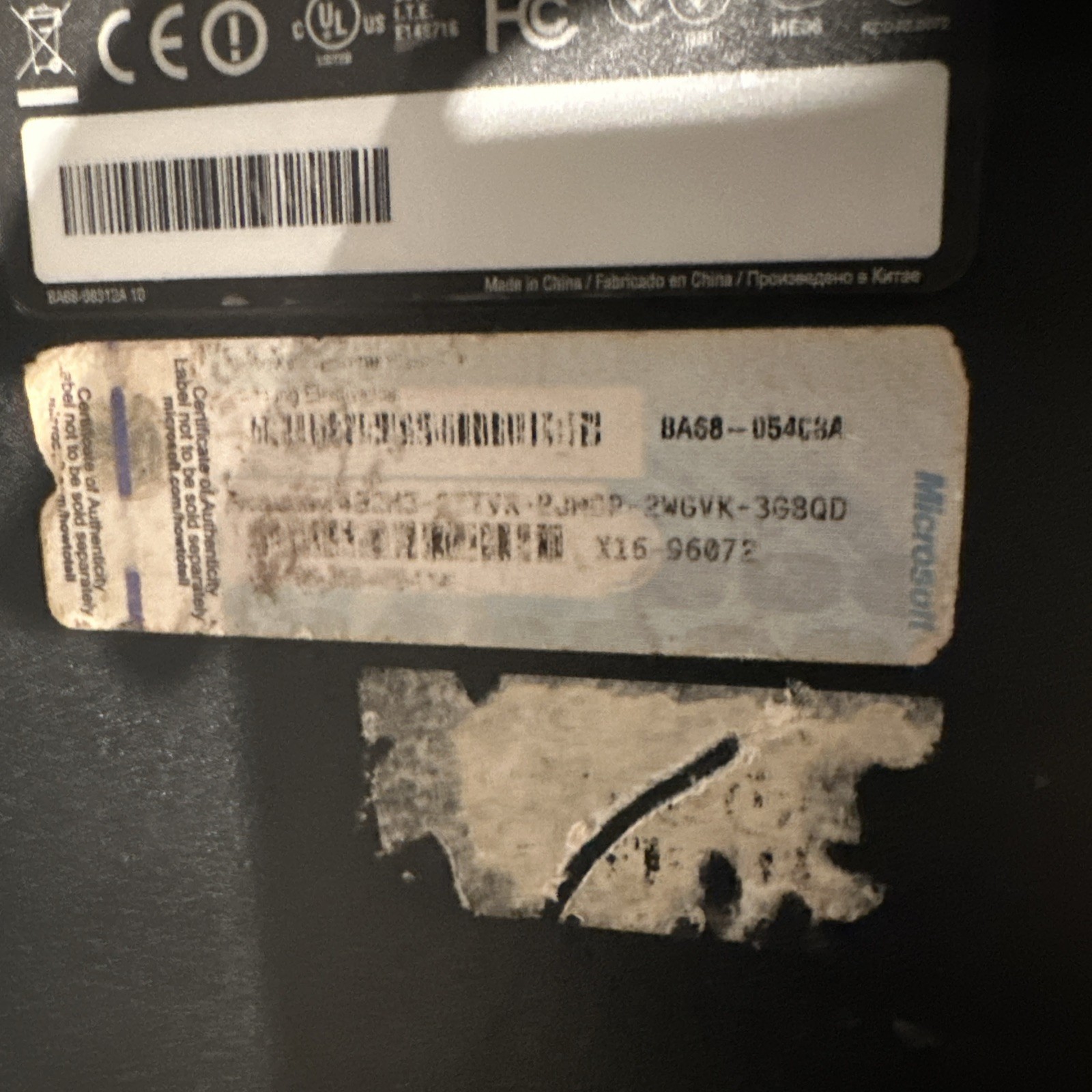 Samsung NP300e4c Laptop no HDD or RAM sticks