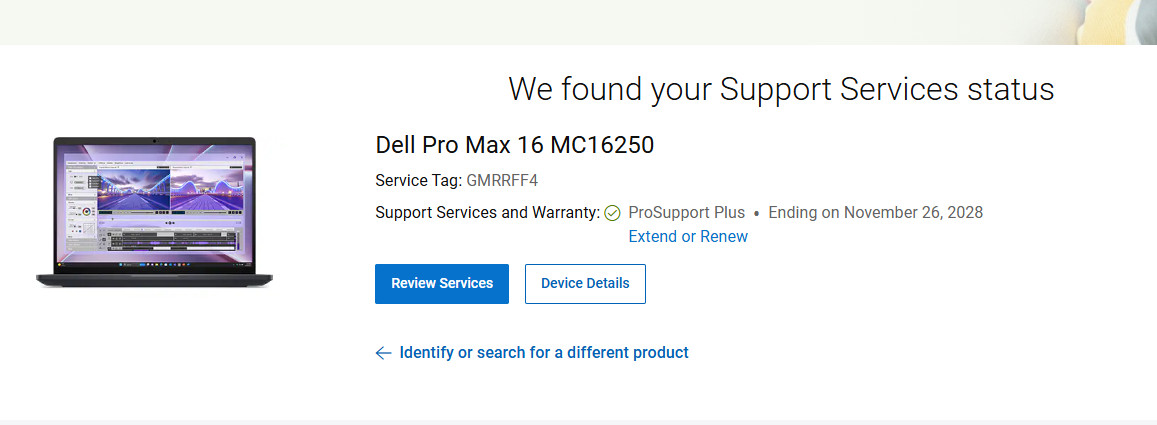Dell ProMax 16 MC16250 Intel Ultra 7 265H Intel Arc Pro 140T 8GB 16GB 256GB