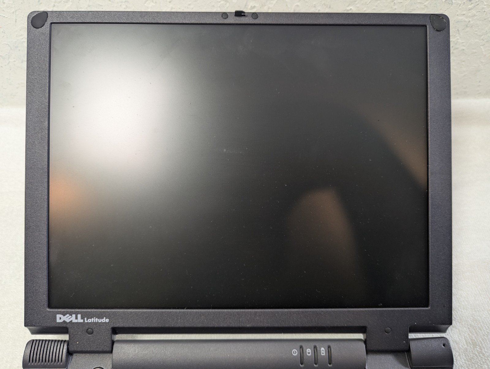Vintage Dell Latitude CS Laptop Bundle PMP For Parts w/ Floppy CD-ROM Case