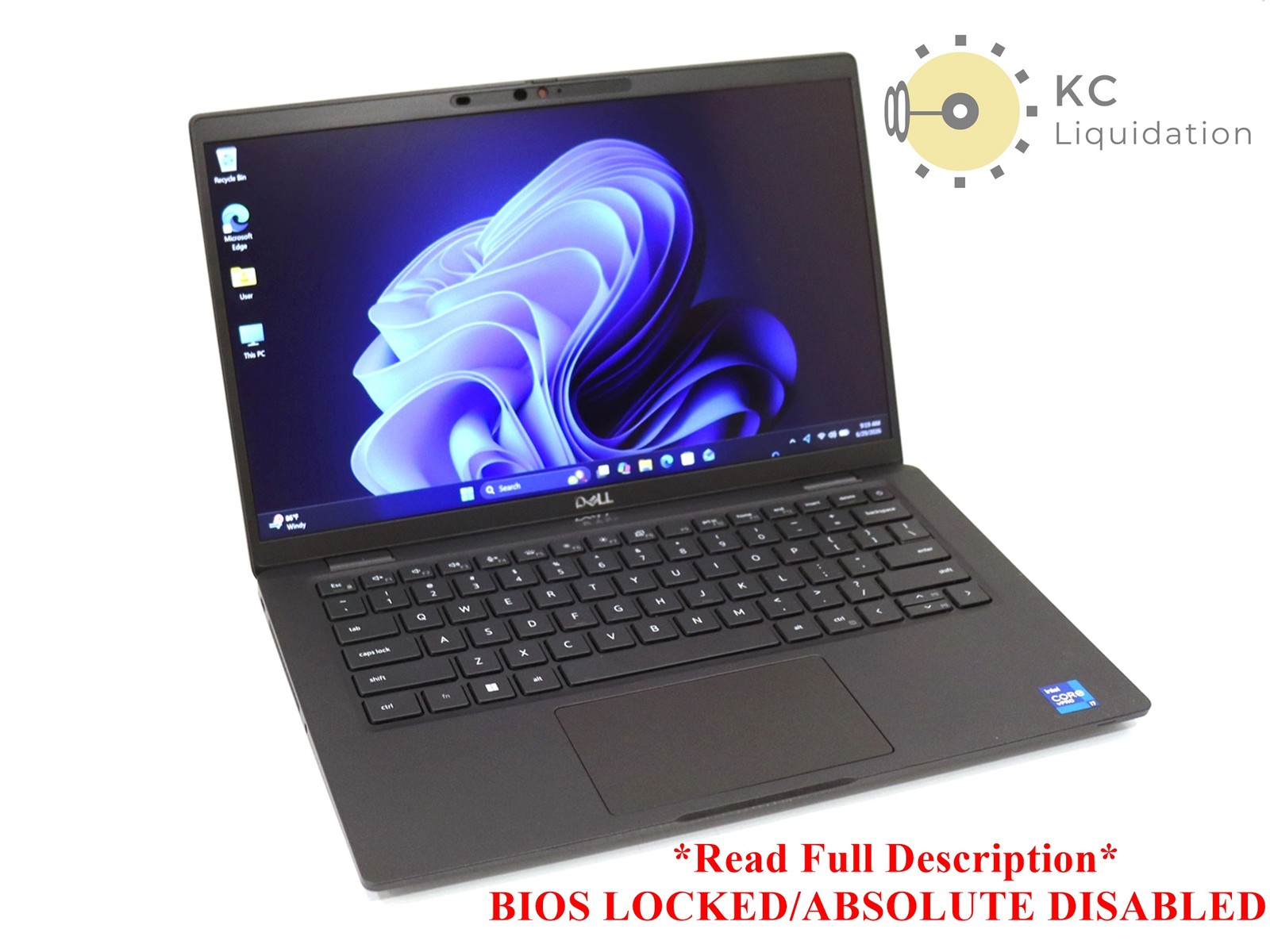 Dell Latitude 7420 14.0″ Intel i7-1185G7 32GB RAM 256GB NVMe W11P * As Is