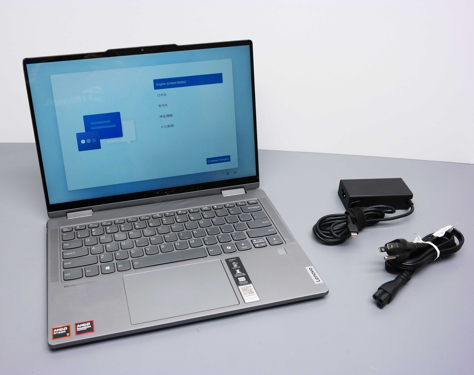 Lenovo Yoga 7 2-in-1 16″ Ryzen 7 8840HS 16GB 1TB Arctic Grey ISSUE