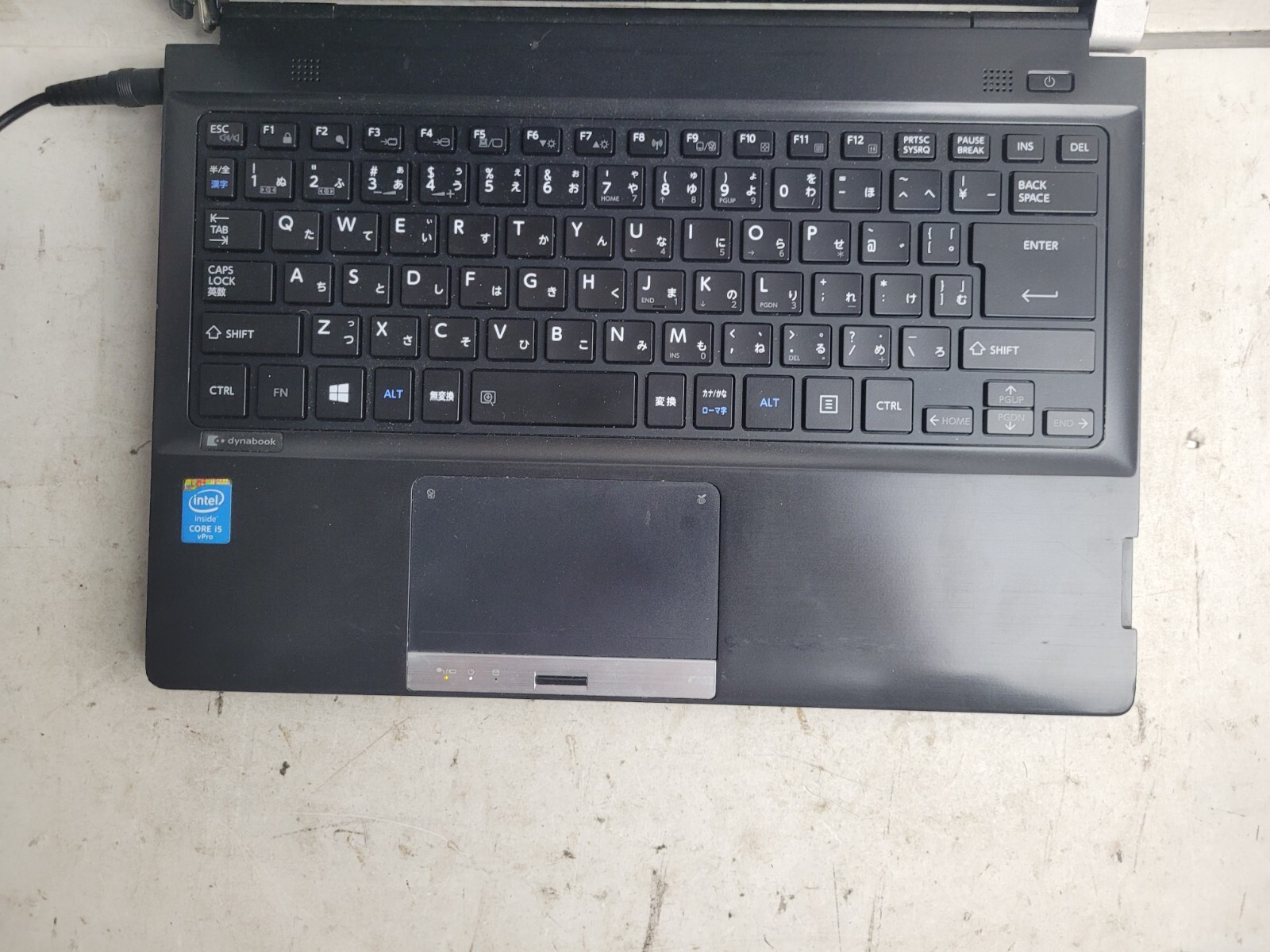 Toshiba Dynabook R734/K w/Core i5 4TH Gen, 4GB RAM, 13″ Laptop for Parts #1949