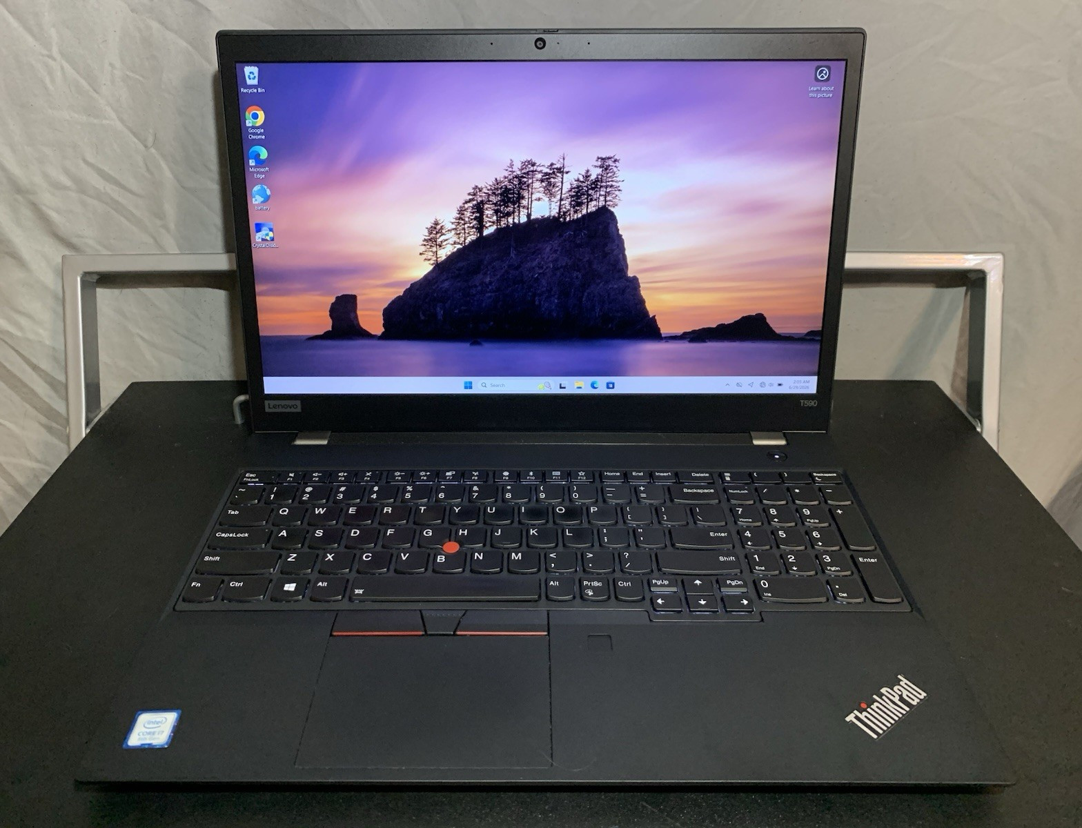 Lenovo ThinkPad T590 i7-8565U 8GB 256GB SSD Win11 15.6in FHD Black