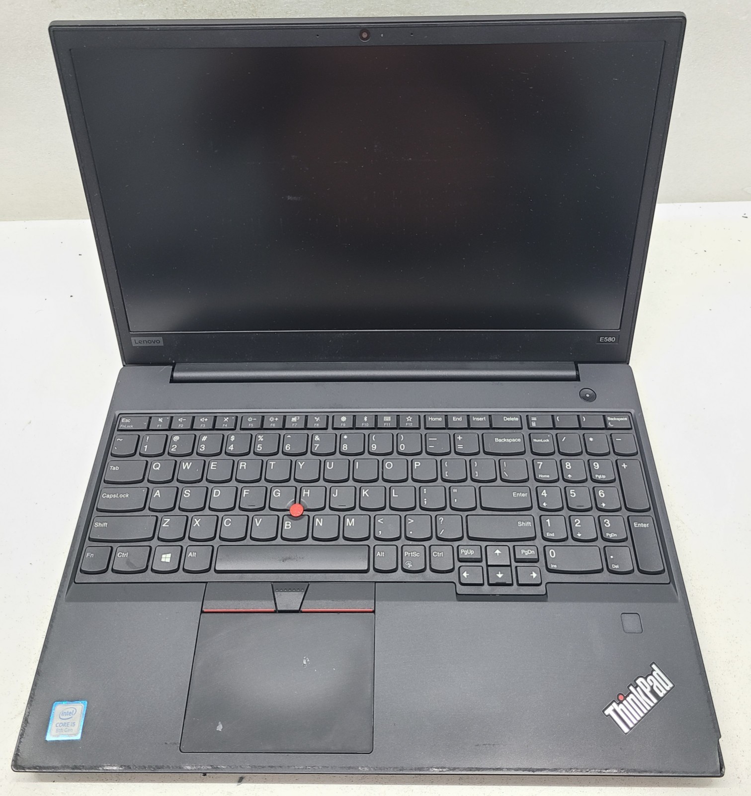 Lenovo ThinkPad E580 15.6″ Laptop Intel Core i5 8th Gen NO RAM/HD/OS/POWER (FL)