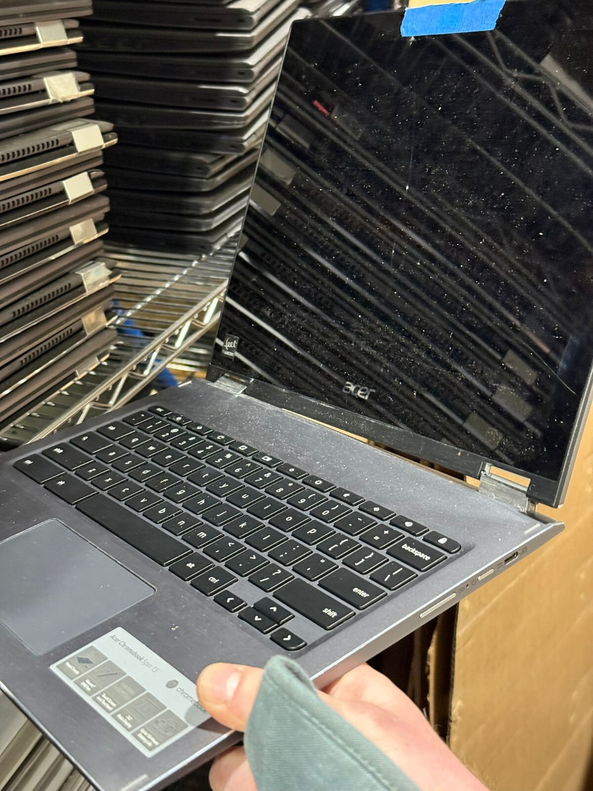 LOT OF 50 – CHROMEBOOK Laptops VARIOUS SIZES / Brands – *AS IS* / UNTESTED READ!