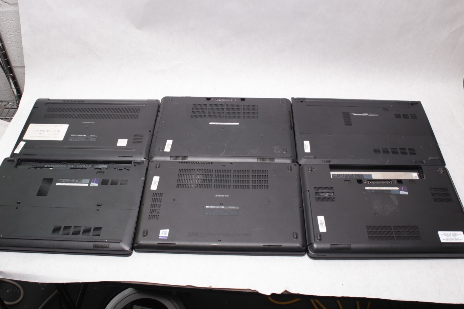 Lot 6x Dell Laptop No RAM/SSD 7480 5491 3470 E5450 E5440 P60G PARTS REPAIR