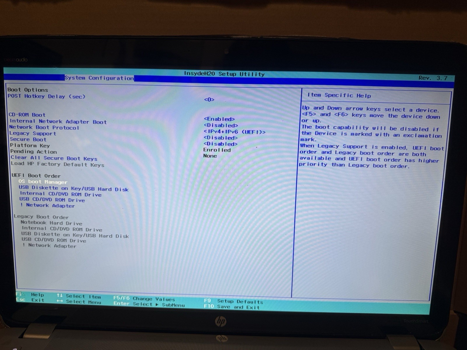 HP Envy TS 17 i7 Touchscreen 12GB RAM 3TB Windows 11 Beats Audio NVIDIA