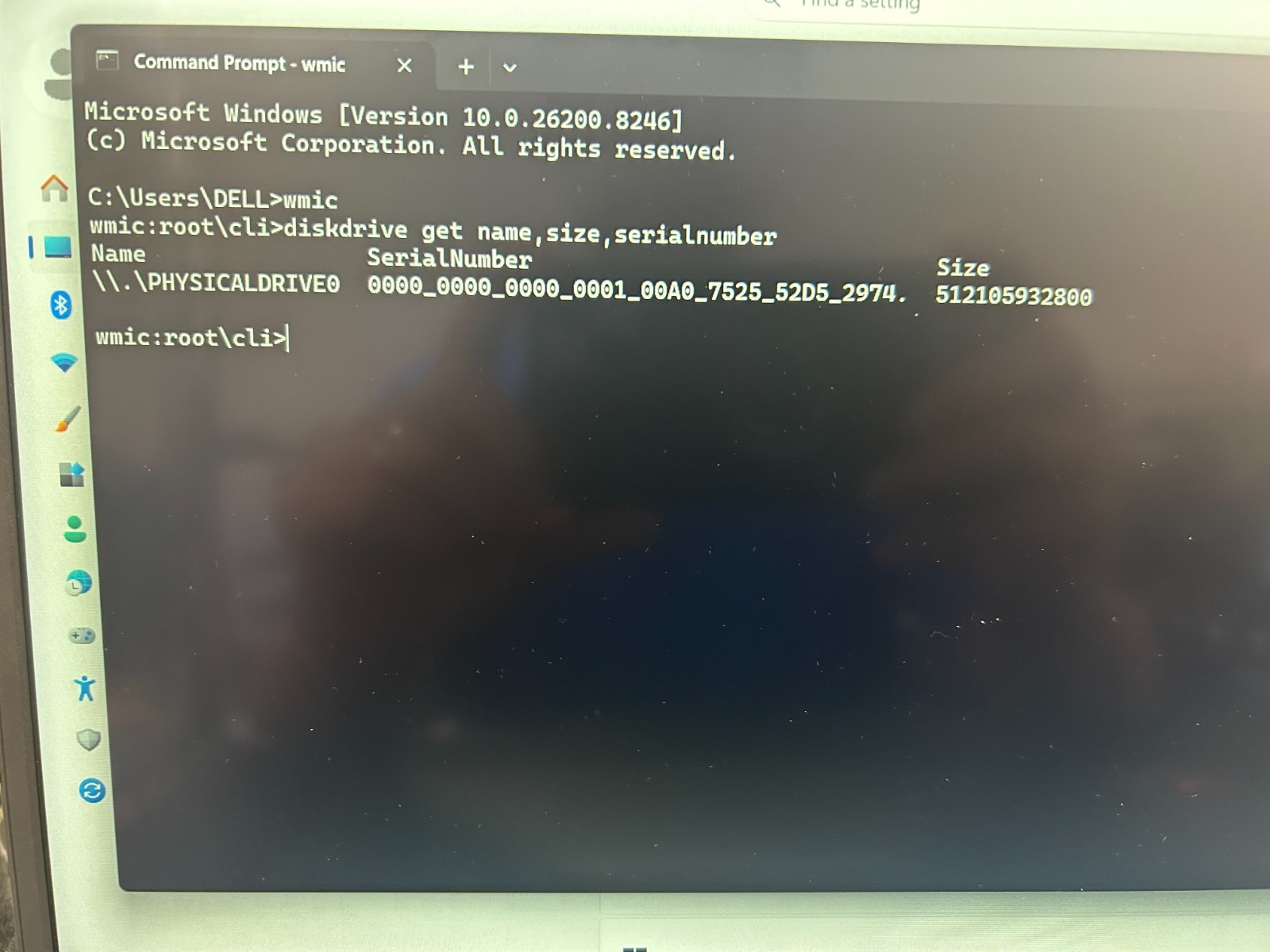 DELL 15 DC15255 G8MK9, AMD Ryzen 7 7730U, 2.00 GHz, 16 GB RAM 512 GB NVMe SSD