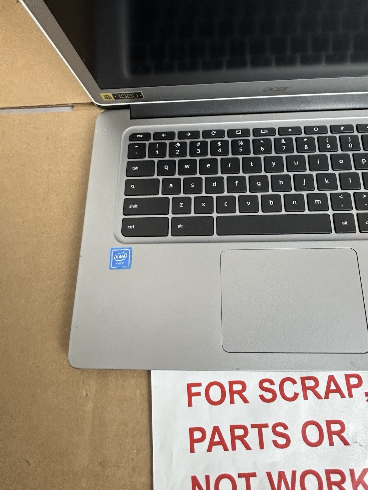Acer Chromebook 14 Cb3-431 2017 Working w/ **BAD BATTERY / PARTS or Repair