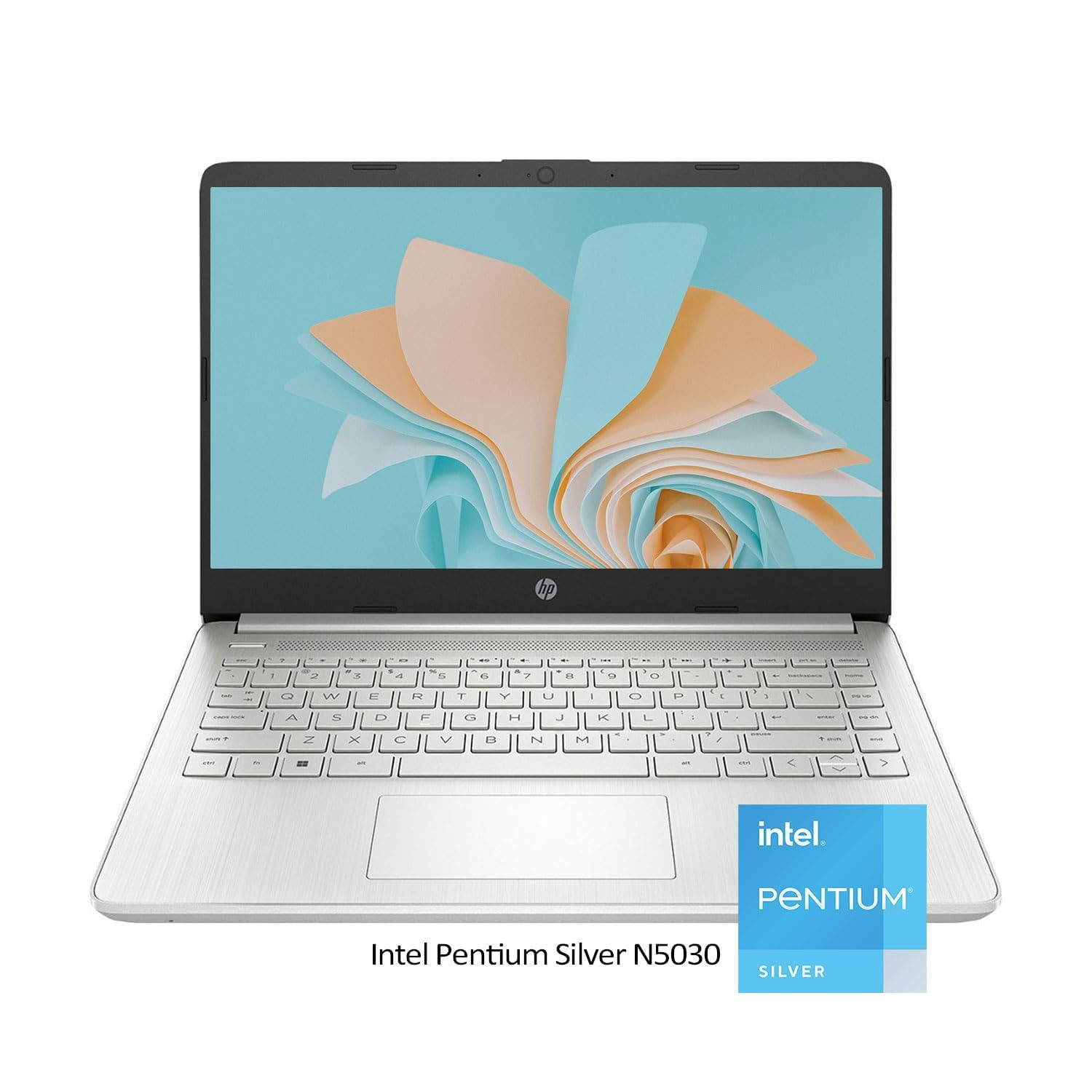 HP 14″ Laptop, Intel Pentium N5030 Processor 4GB RAM 128GB SSD Window 11 S Mode