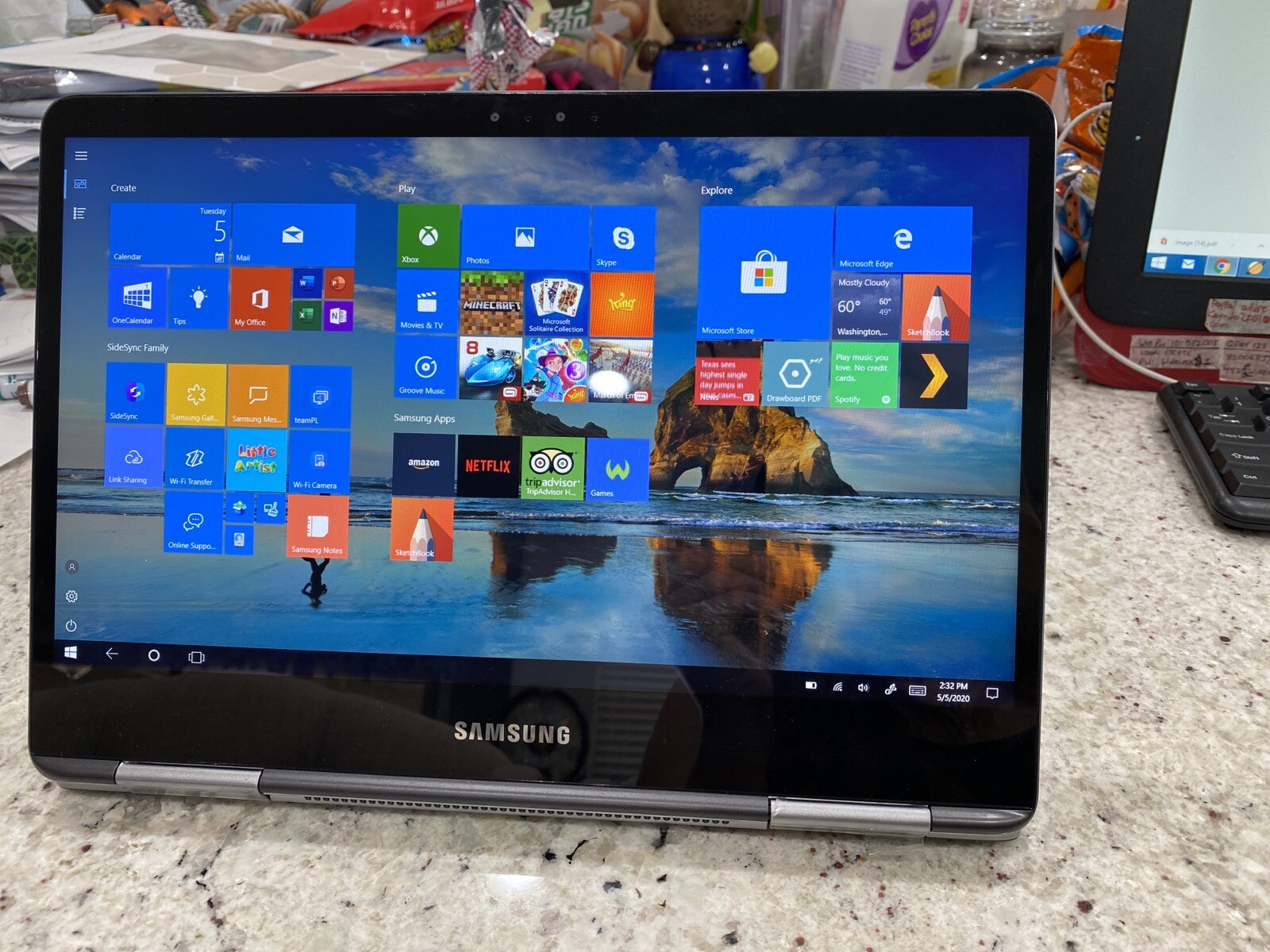 Samsung Notebook 9 Pro 940X3M 13.3″ Convertible Notebook-Core i7- 2.7GHz-8GB Ram