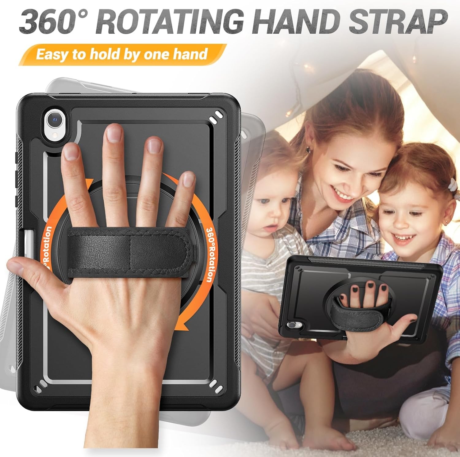 Case for Samsung Galaxy Tab S10 Lite / S10 FE 10.9 Inch, Full-Body Shockproof Ca