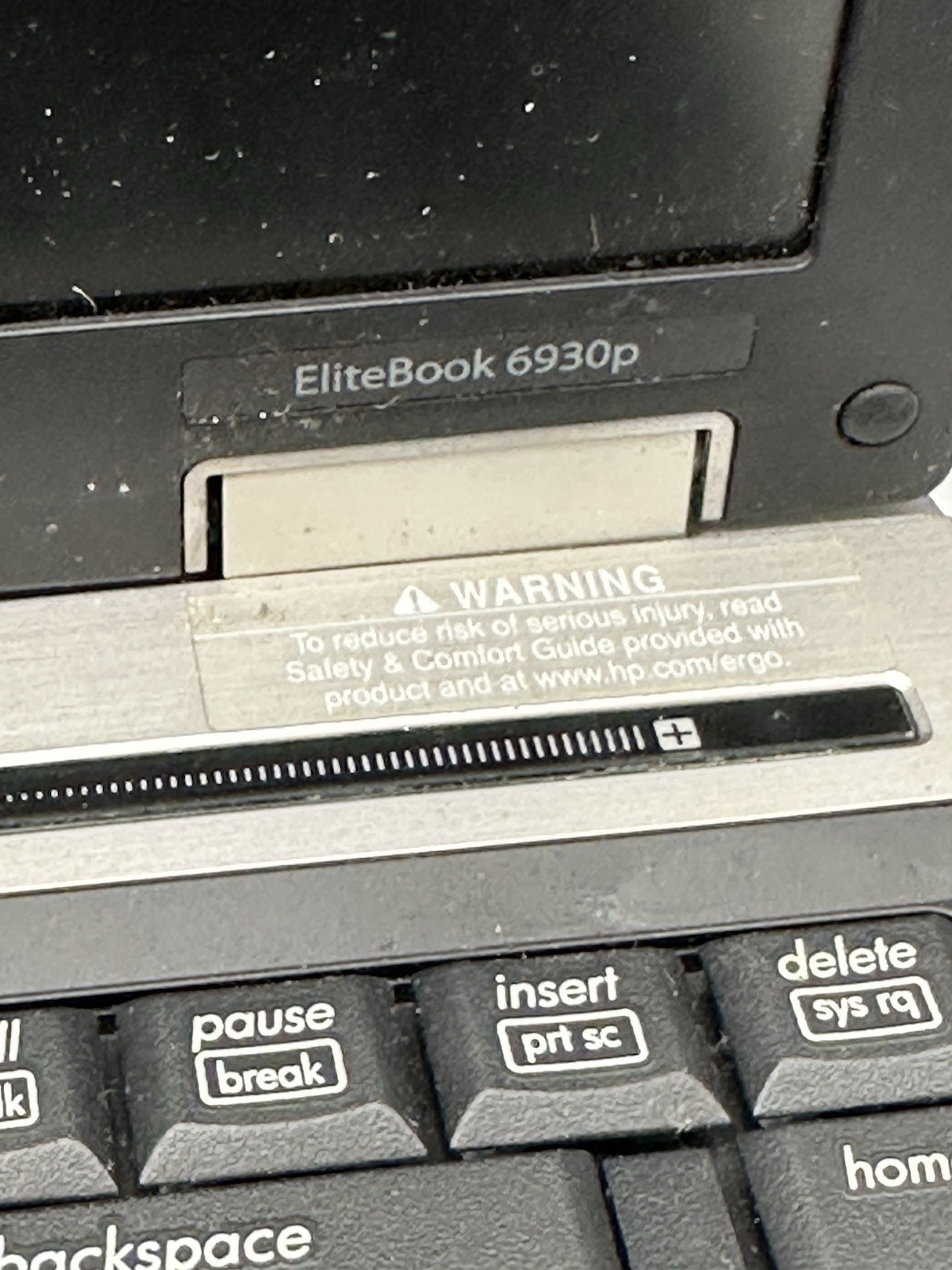 HP EliteBook 6930P Laptop For Parts