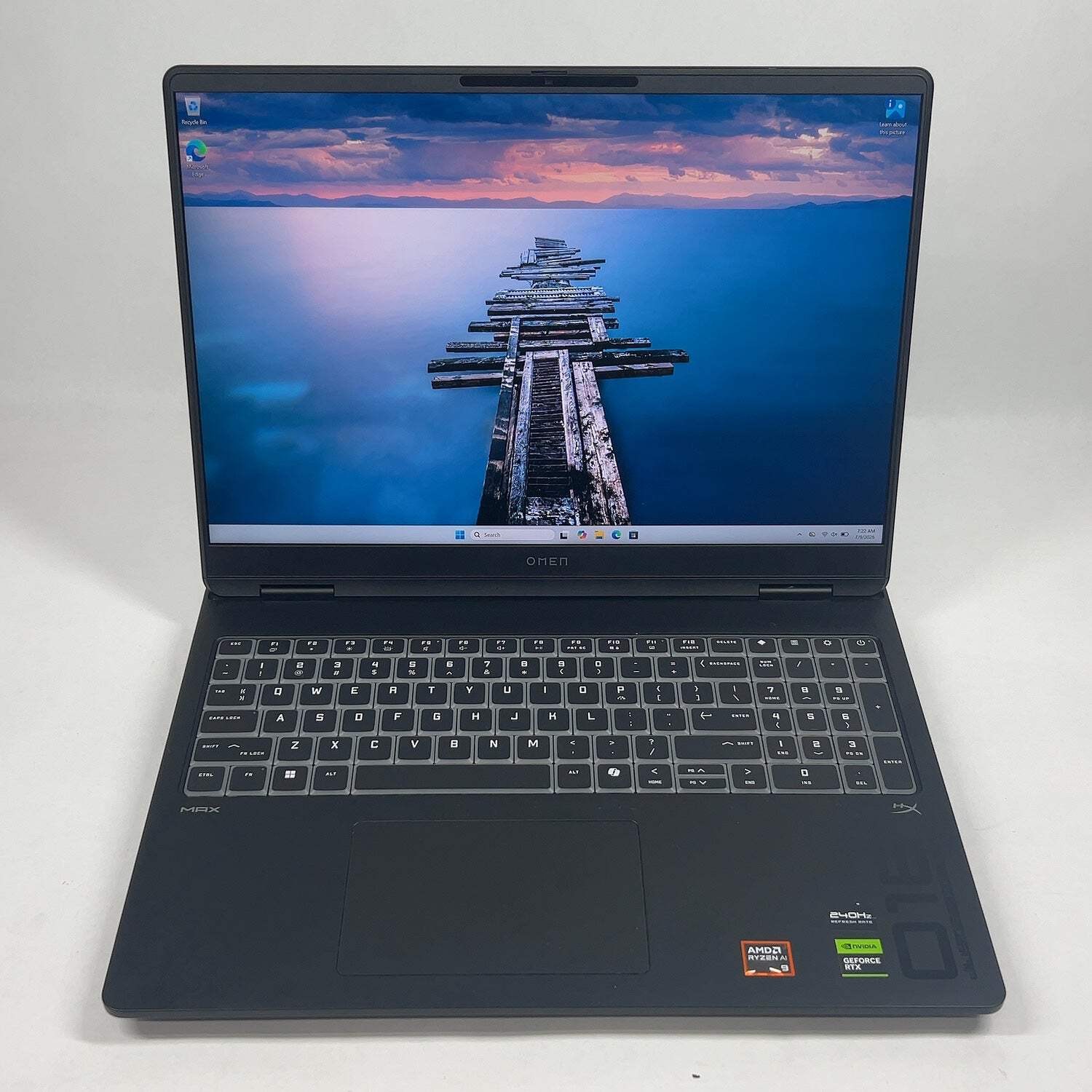 HP MAX 16-AK0XXX 16″ Ryzen AI 9 HX 375 2.0GHz 32GB RAM 1TB SSD GeForce RTX 5080