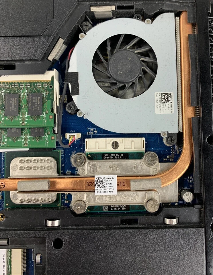 Dell Vostro 1520 Core 2 Duo No OS No HDD No Power Supply