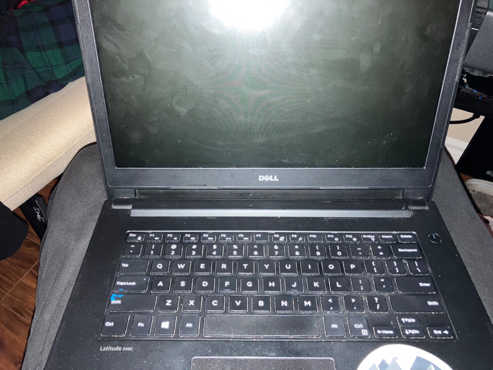 Dell Latitude 3460 14in No HD No RAM No OS Working battery and motherboard