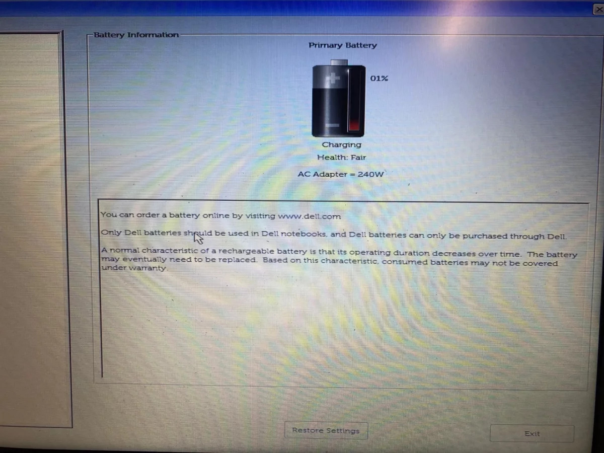 Dell Latitude 5580 i7-7820HQ 8GB RAM No SSD For Parts/Repair