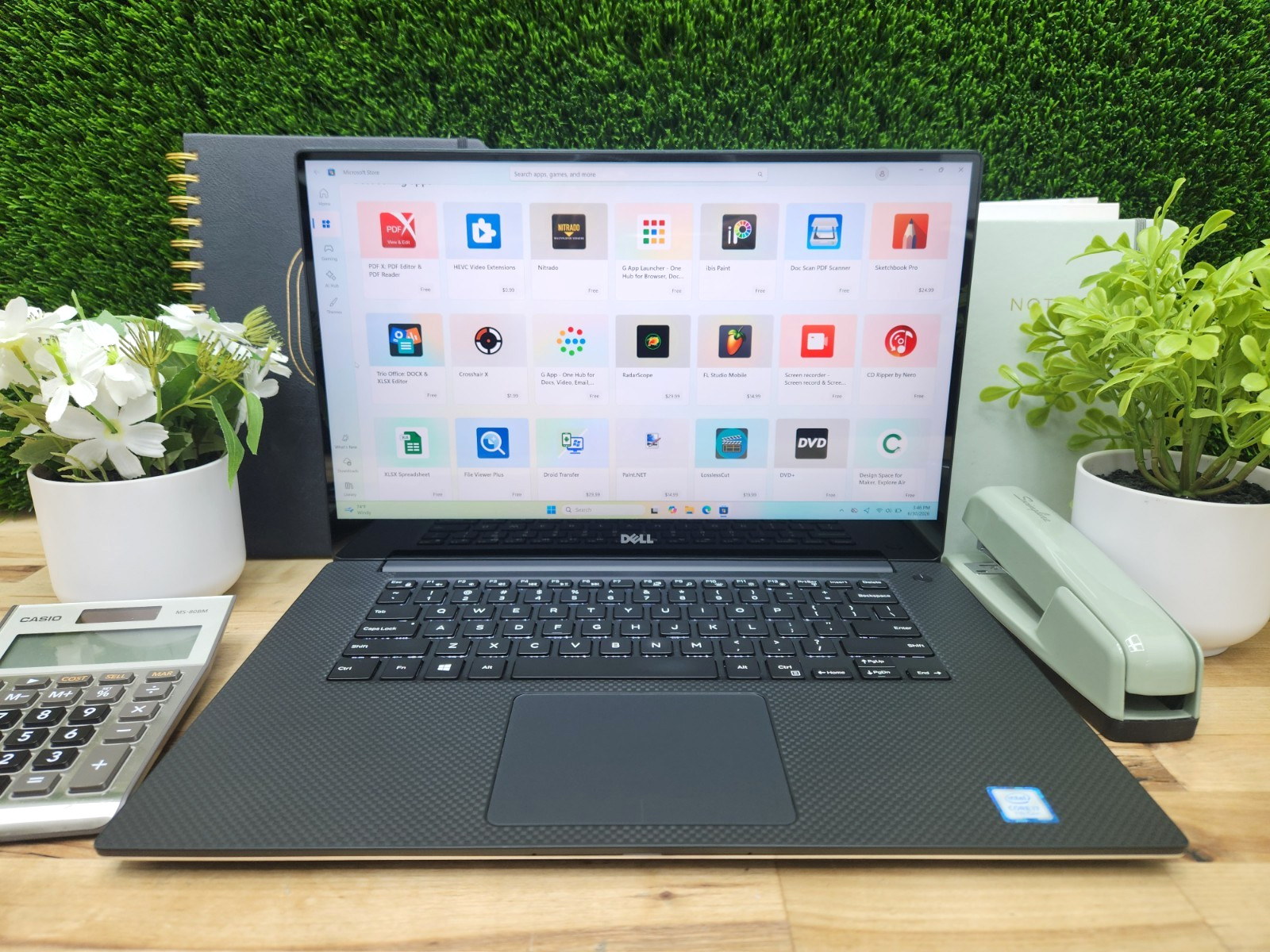 Dell Precision 5520 15.6″ 4K Touchscreen i7-7820HQ 16GB RAM Quadro M1200 Win 11~