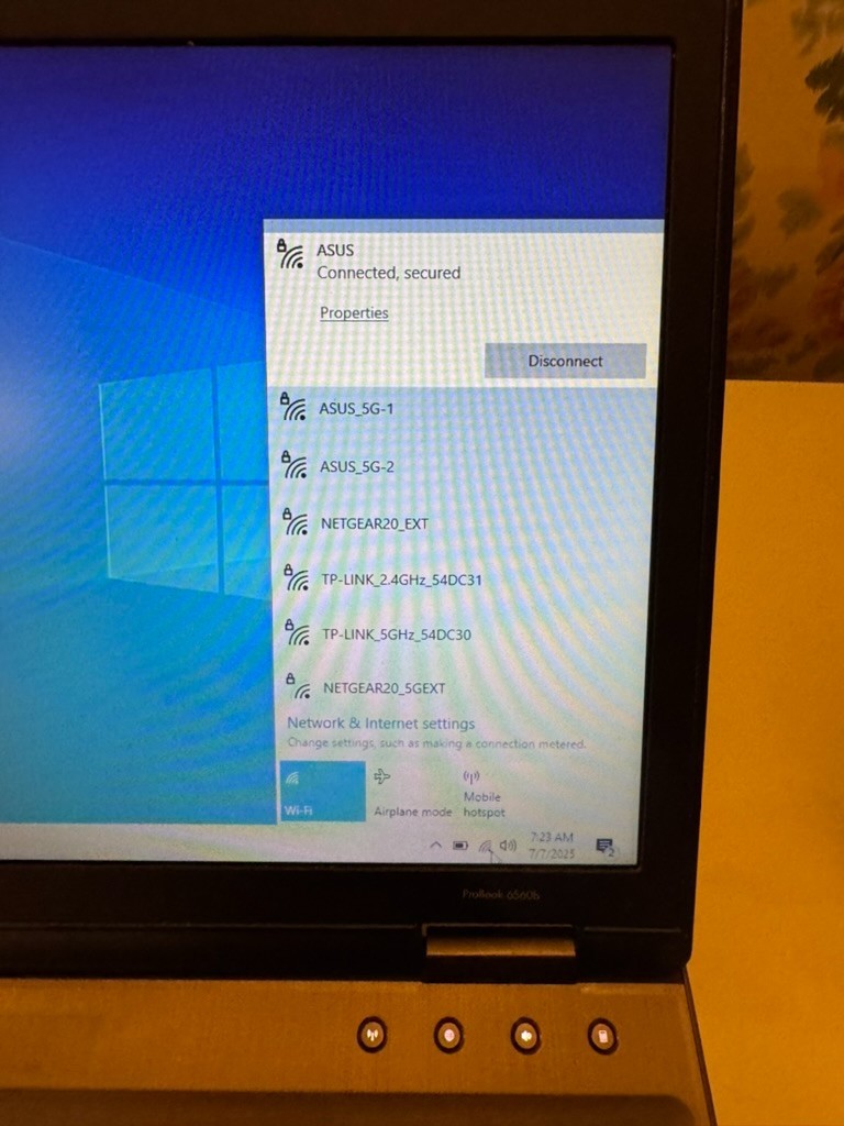 HP ProBook 6560b – i5-2450M / 4GB RAM / 180GB SSD / Windows 10