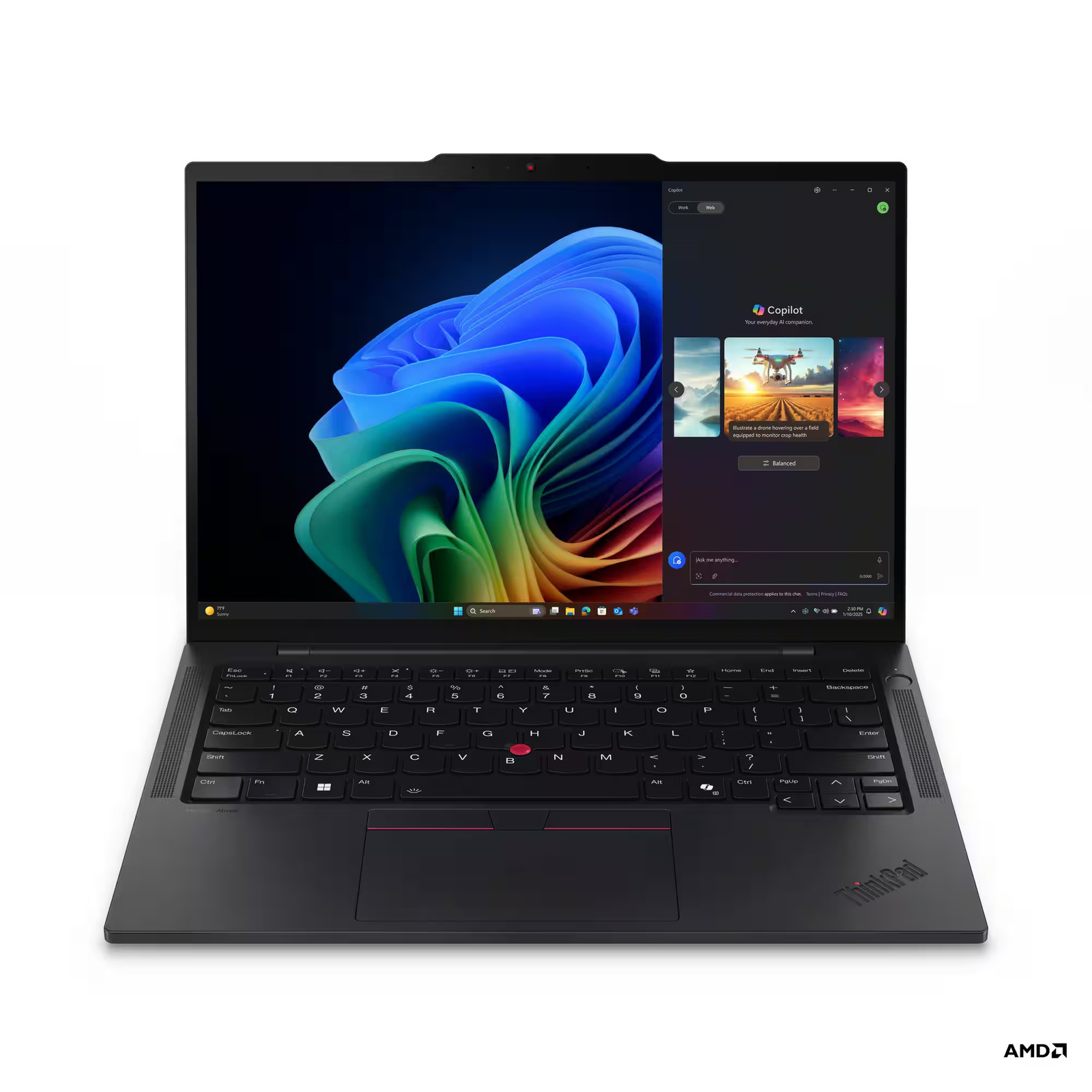 Lenovo – ThinkPad T14s Gen 6 Copilot+ PC 14″ Laptop – Latest Model – AMD Ryze…